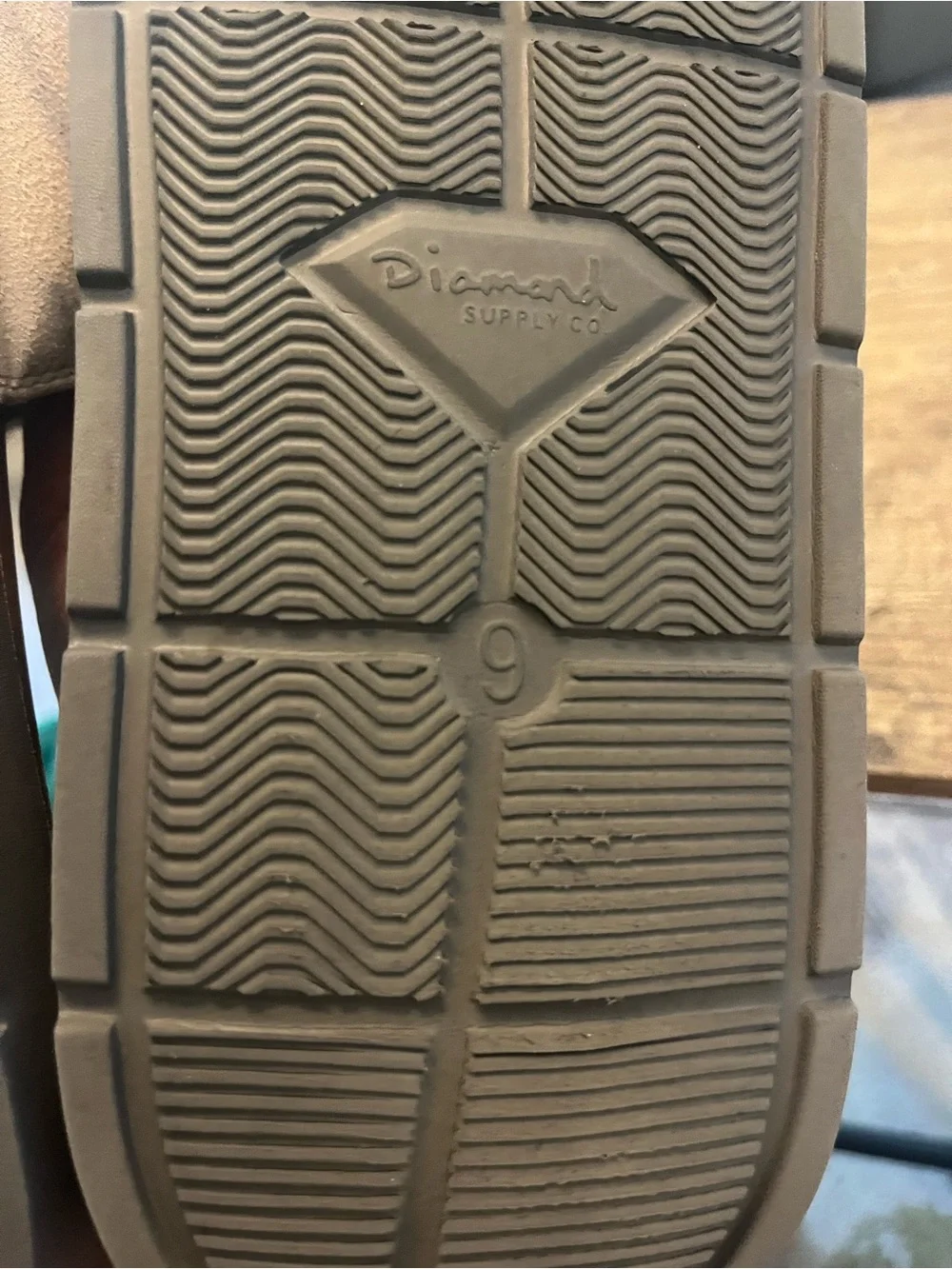 Diamond Supply Co. suede slide